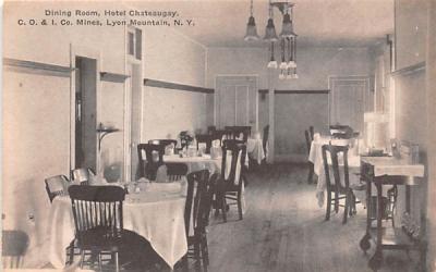 Dining Room Lyons, New York Postcard