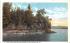 Rugged Shores Lake Champlain, New York Postcard