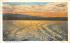 Sunset Lake George, New York Postcard