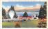 From the Fort William Henry Hotel Lake George, New York Postcard