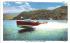 George & Bliss Boat Line Lake Placid, New York Postcard