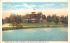 Forest Hall All Year Clubhouse Lake Placid, New York Postcard