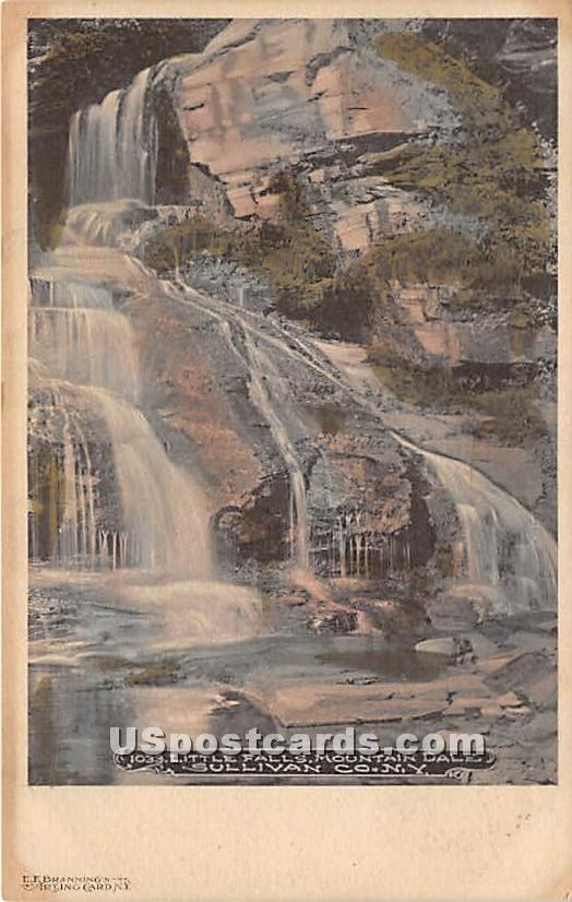 Little Falls - Mountaindale, New York NY Postcard