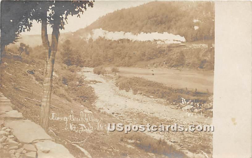 Along the Valley - Mountaindale, New York NY Postcard