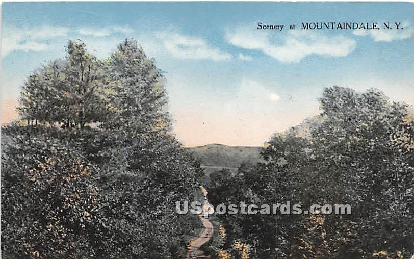 Scenery - Mountaindale, New York NY Postcard