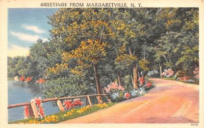Greetings from Margaretville, New York Postcard
