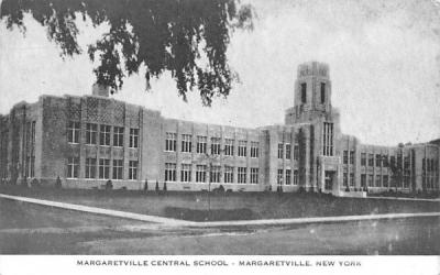 Margaretville Central School New York Postcard