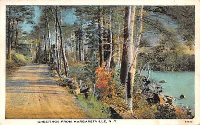 Greetings from Margaretville, New York Postcard