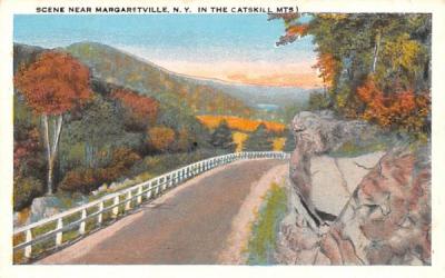 Catskill Mountains Margaretville, New York Postcard