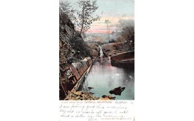 Cedar Grove Falls Margaretville, New York Postcard