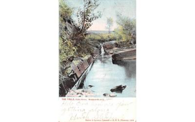 The Falls, Cedar Grove Margaretville, New York Postcard