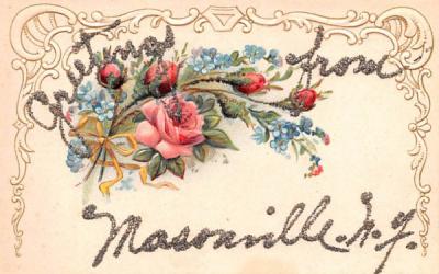 Greetings from Masonville, New York Postcard