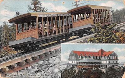 Mt Beacon Incline Railway Matteawan, New York Postcard