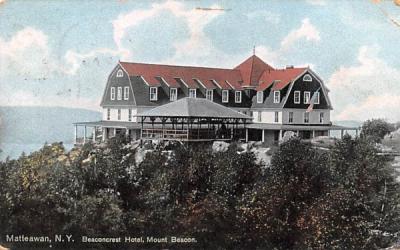 Beaconcrest Hotel Matteawan, New York Postcard
