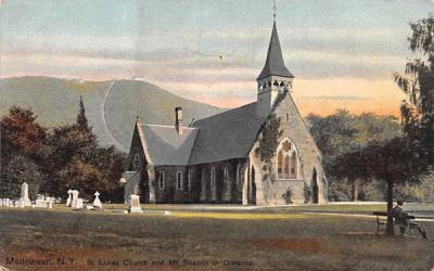 St Luke's Church Matteawan, New York Postcard