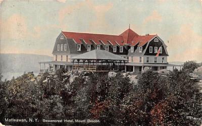 Beaconcrest Hotel Matteawan, New York Postcard
