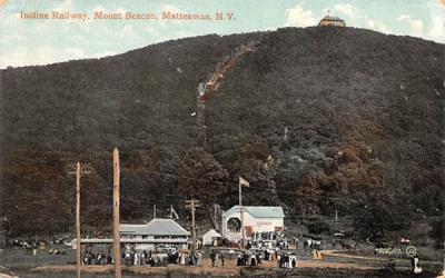 Incline Railway Matteawan, New York Postcard