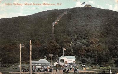 Incline Railway Matteawan, New York Postcard