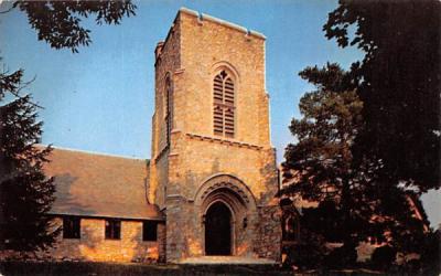 Lyall Memorial Federated Church Millbrook, New York Postcard