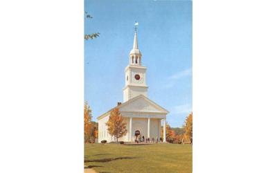 Flagler Memorial Chapel Millbrook, New York Postcard