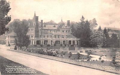 Daheim Residence of Chas F Dieterich Millbrook, New York Postcard