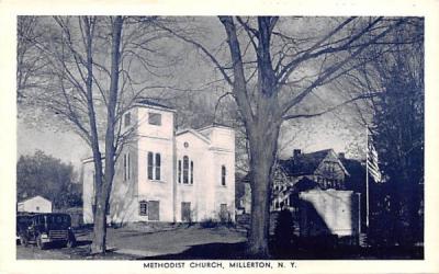 Methodist Church Millbrook, New York Postcard