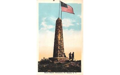 Mount Beacon Monument Millbrook, New York Postcard