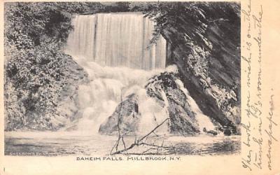 Daheim Falls Millbrook, New York Postcard