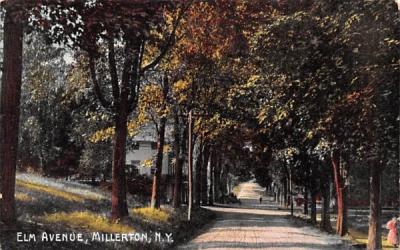 Elm Avenue Millerton, New York Postcard