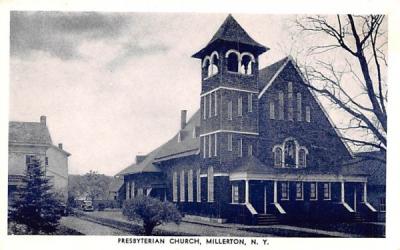 Presbyterian Church Millerton, New York Postcard
