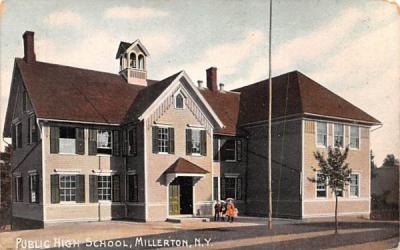 Public High School Millerton, New York Postcard