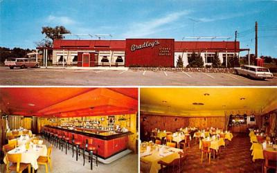 Bradley's Restaurant Middletown, New York Postcard