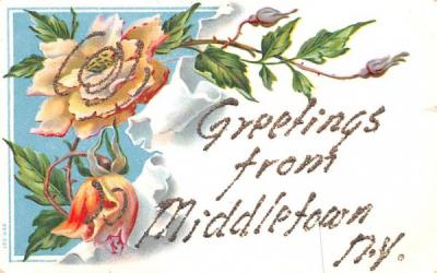 Greetings from Middletown, New York Postcard