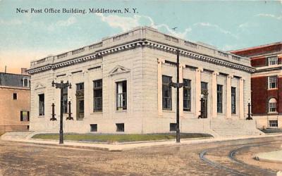 New Post Office Building Middletown, New York Postcard