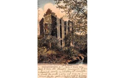 Ruins of Woolen Mills Middletown, New York Postcard