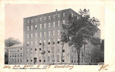 Piano Factory Middletown, New York Postcard
