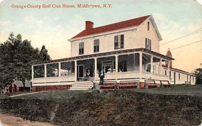 Orange County Golf Club Middletown, New York Postcard