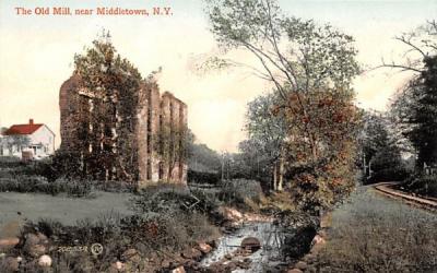 Old Mill Middletown, New York Postcard