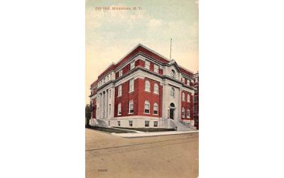 City Hall Middletown, New York Postcard
