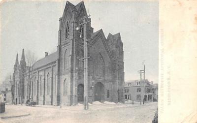 Paul's Methodist Episcopal Church Middletown, New York Postcard