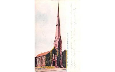 Grace Episcopal Church Middletown, New York Postcard