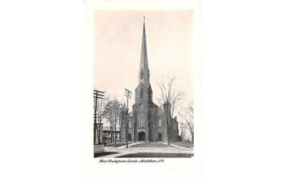 First Presbyterian Church Middletown, New York Postcard
