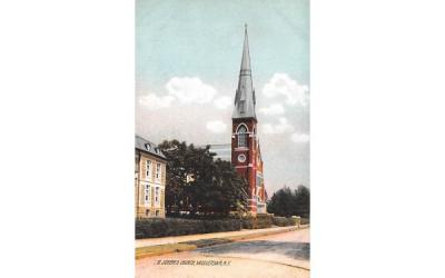 St Joseph's Church Middletown, New York Postcard