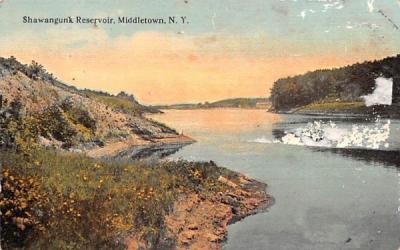 Shawangunk Reservoir Middletown, New York Postcard