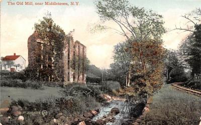 Old Mill Middletown, New York Postcard