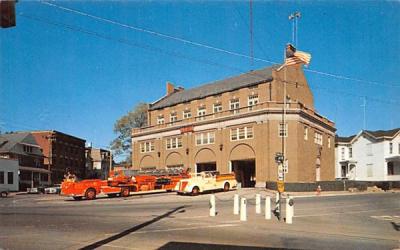 Central Fire House Middletown, New York Postcard