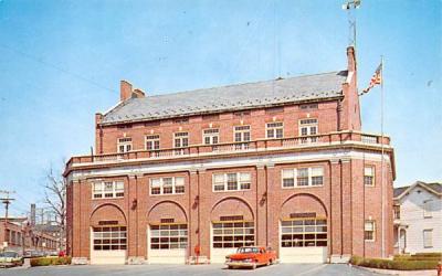 Central Fire House Middletown, New York Postcard