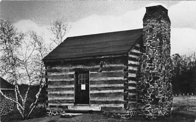 Old Log Cabin Monroe, New York Postcard