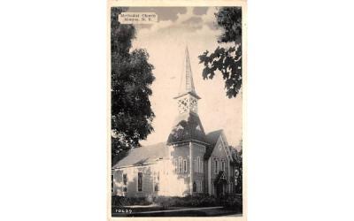 Methodist Church Monroe, New York Postcard