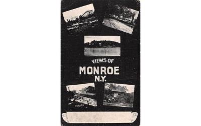 Views of Monroe New York Postcard